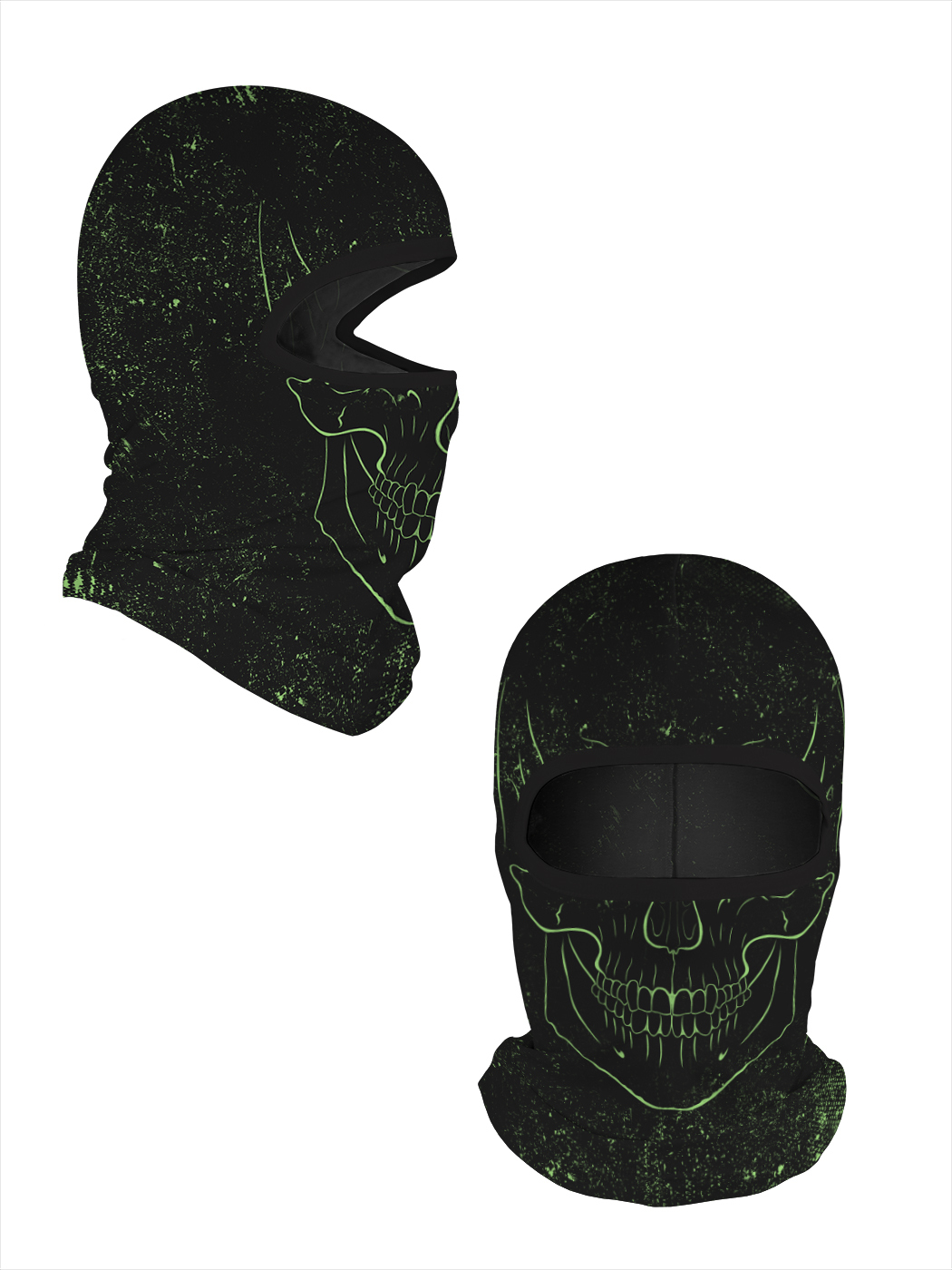 

Балаклава Sfer.tex Череп, черная, One Size, Череп
