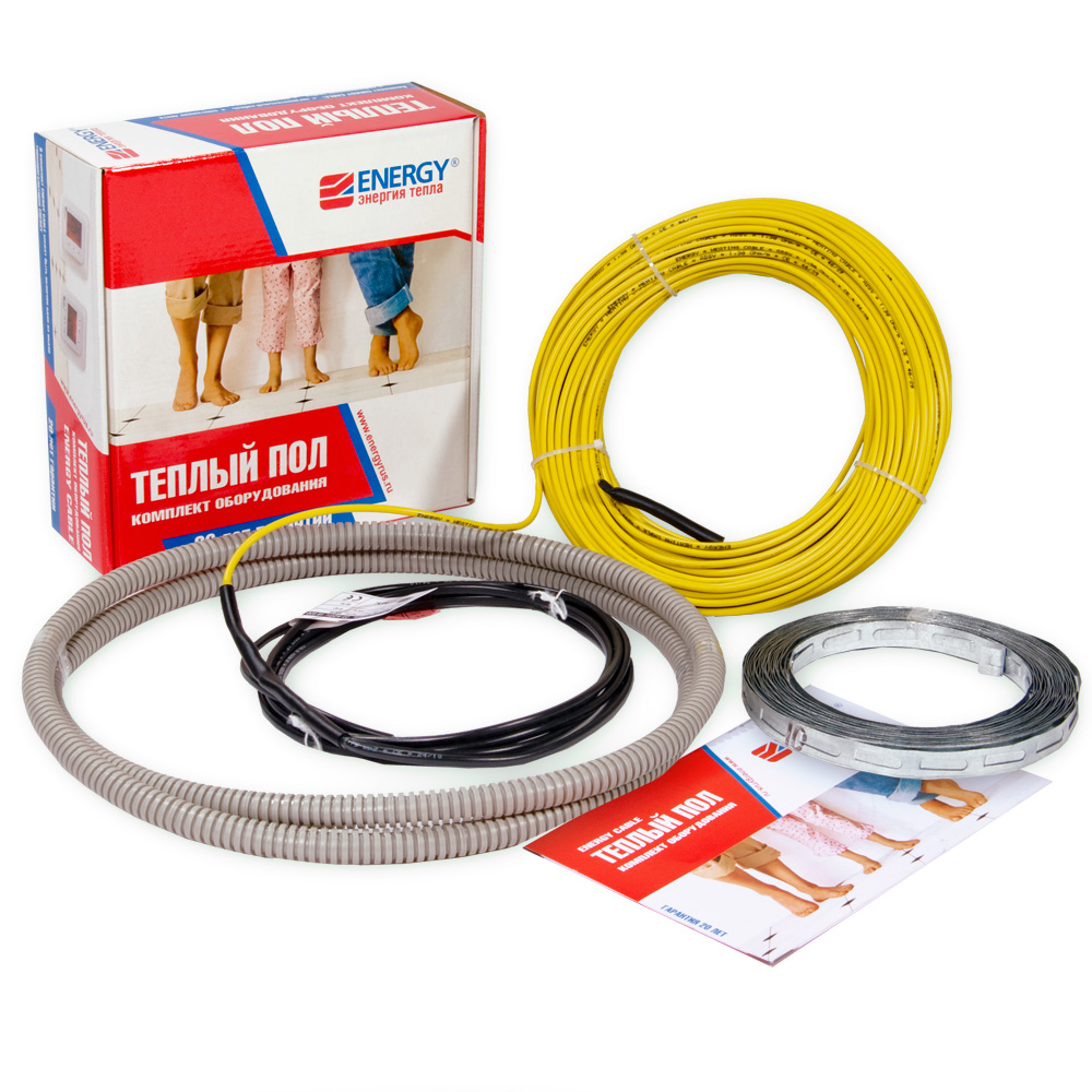 

Тёплый пол Energy Cable 1500 Вт, Cable