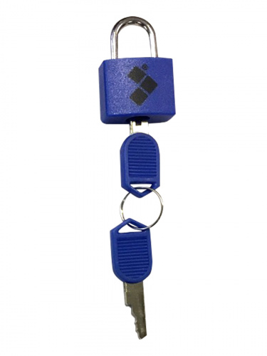 фото Замок routemark mini синий