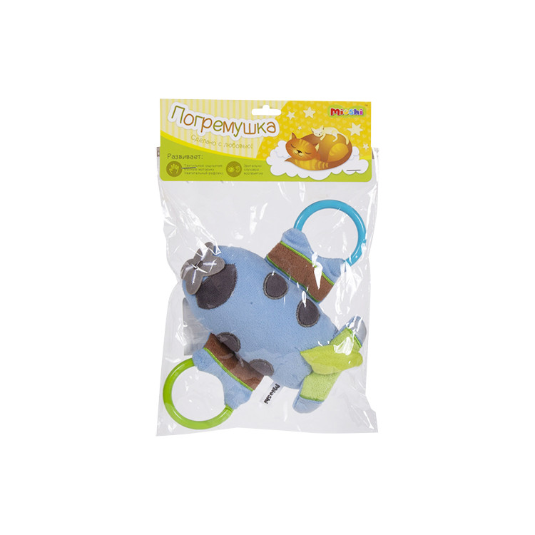 

Mioshi Игрушка погремушка Моноплан (22 см) Mioshi