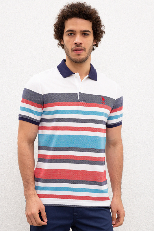 

Футболка-поло мужская G081SZ0110MARANTA U.S. POLO Assn. белая S, G081SZ0110MARANTA