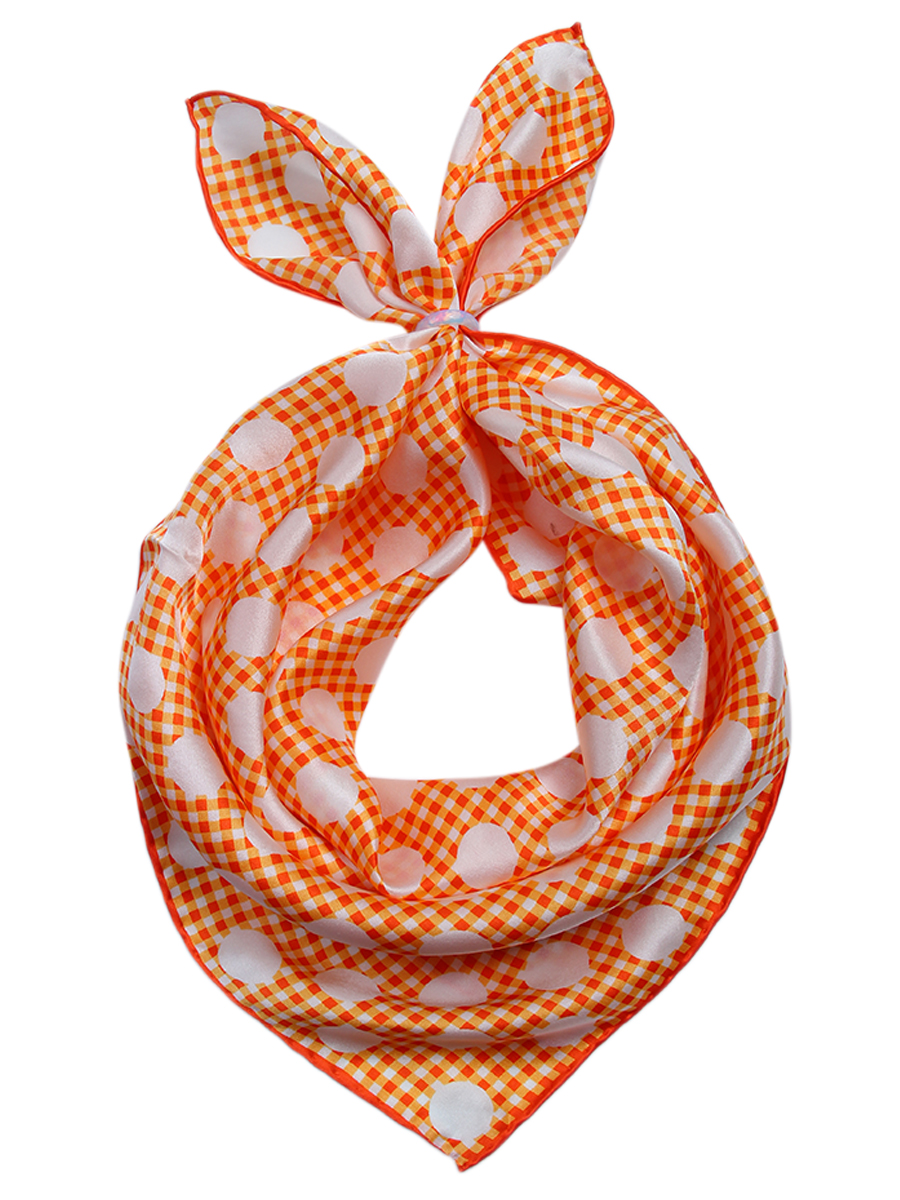 фото Шейный платок venera 5600141-18 оранжевый