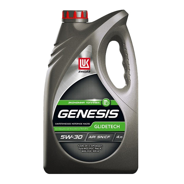 

Моторное масло Lukoil Genesis Glidetech 5W30 4л, Genesis Glidetech