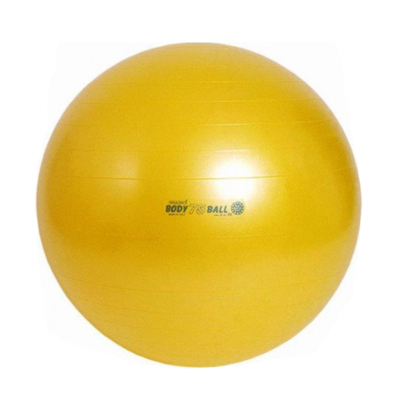 фото Мяч orto body boll с brq, желтый, 75 см