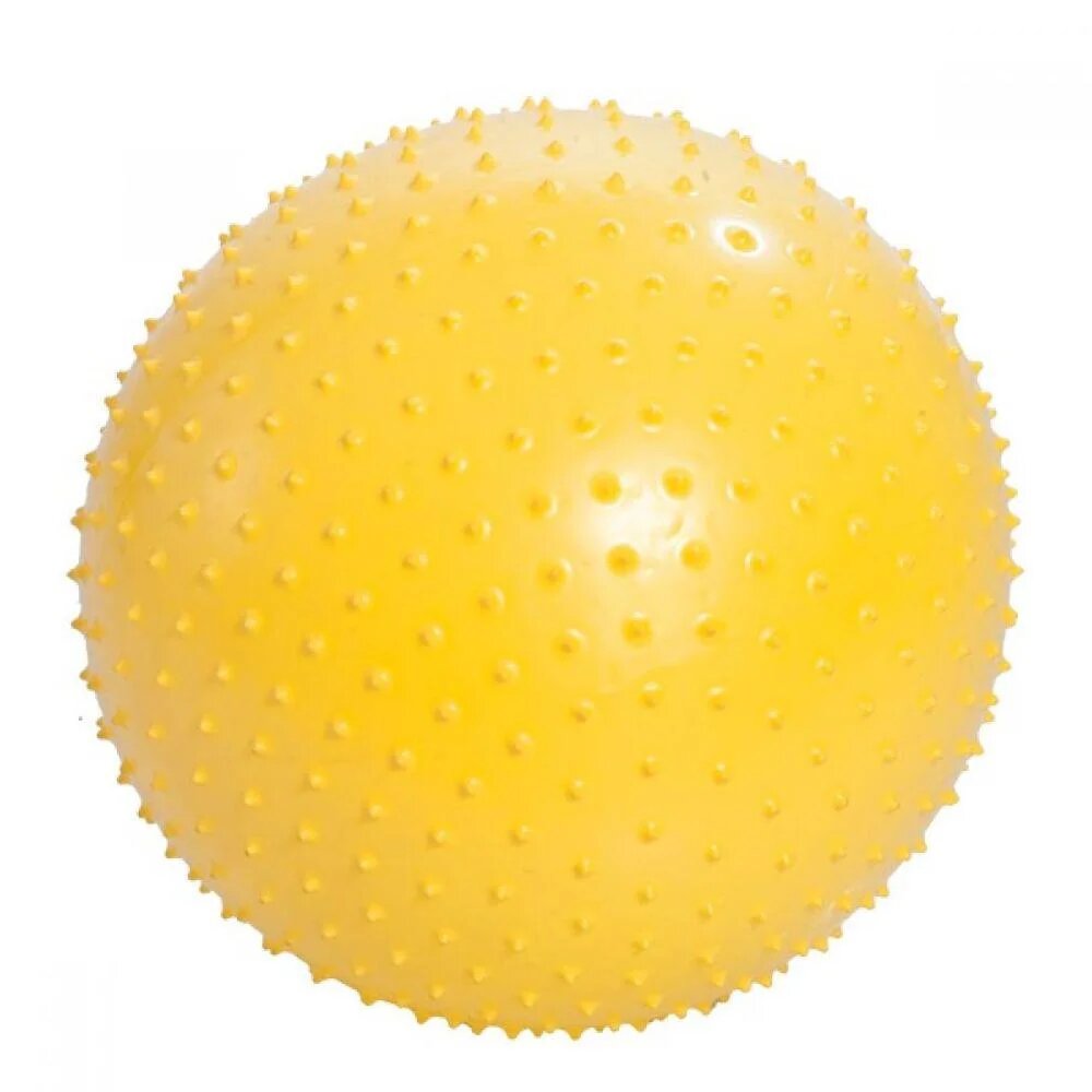 Мяч массажный Тривес М-1 желтый, 55 см