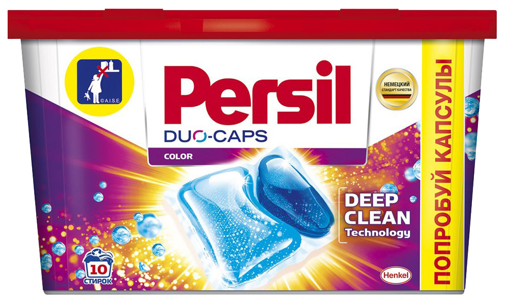 фото Капсулы для стирки persil duocaps color, 10 шт
