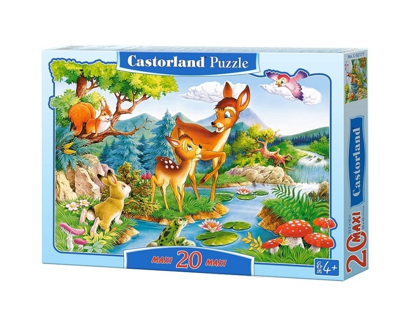 Puzzle-20 MAXI. Бэмби С-02177-NEW