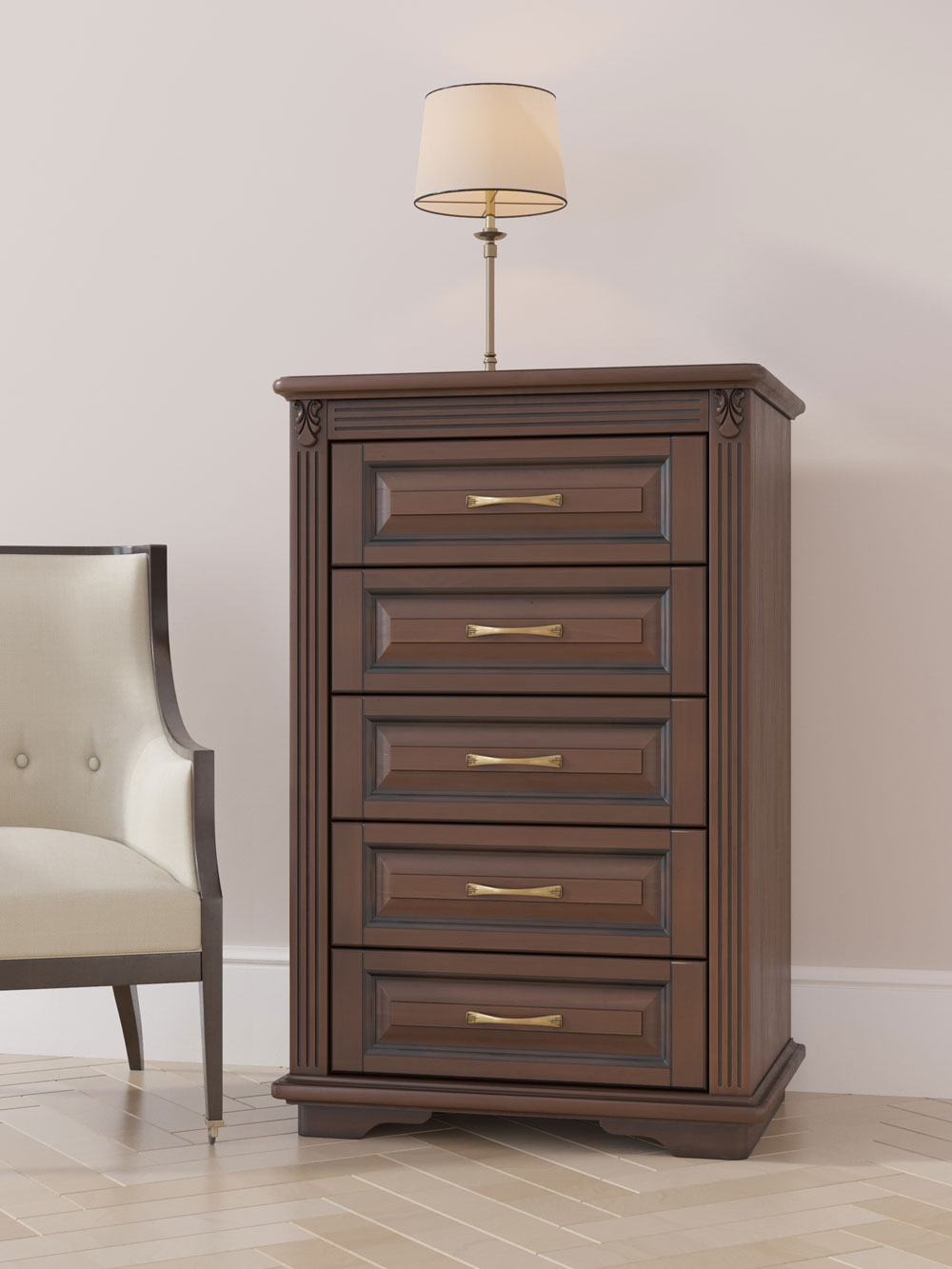 

Дримлайн Палермо 1 бук-орех 74х53х113,7, Палермо 1 бук-орех 74х53х113,7