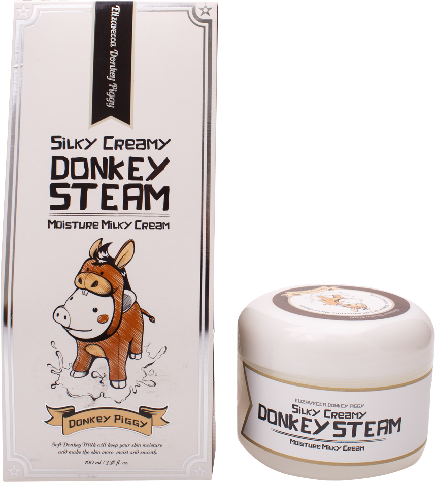 Купить Крем для лица Elizavecca Silky Creamy Donkey Steam Moisture Milky 100 мл