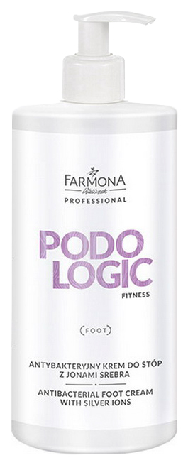 Антибактериальный крем для ног Farmona, Podologic Fitness, 500 мл лейкопластырь тенерис универсальный с ион серебра б цид полим 20