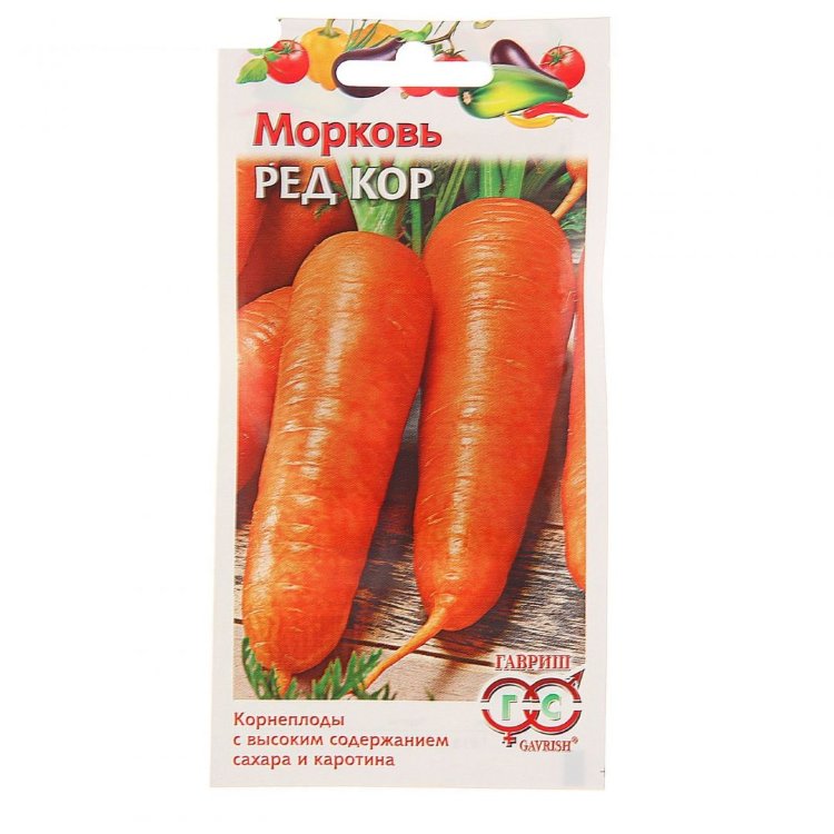

Семена овощей Гавриш Морковь Ред кор 100,0 г