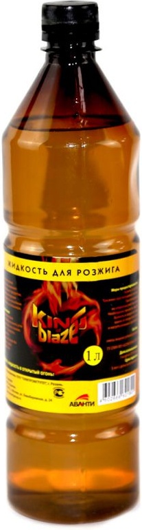 

Жидкость для розжига King of Blaze 1 л, Черный