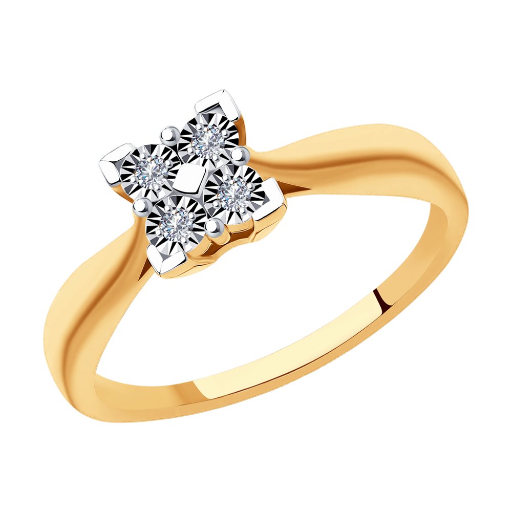 

Кольцо из золота р. , SOKOLOV Diamonds 1011890, бриллиант, 1011890