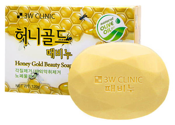 фото Мыло 3w clinic honey gold, 120 г