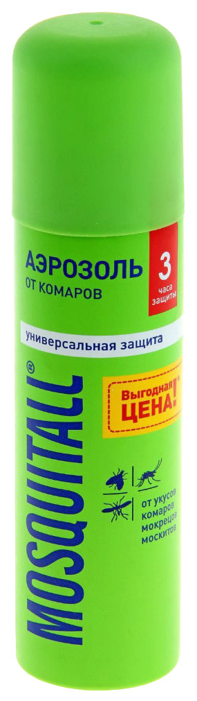 фото Москитолл аэрозоль универсальная защита от комаров*150мл*12 (2719)