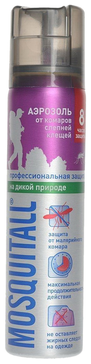 

МОСКИТОЛЛ Аэрозоль Профессион. защита от комаров*75 мл*24 (5376)***