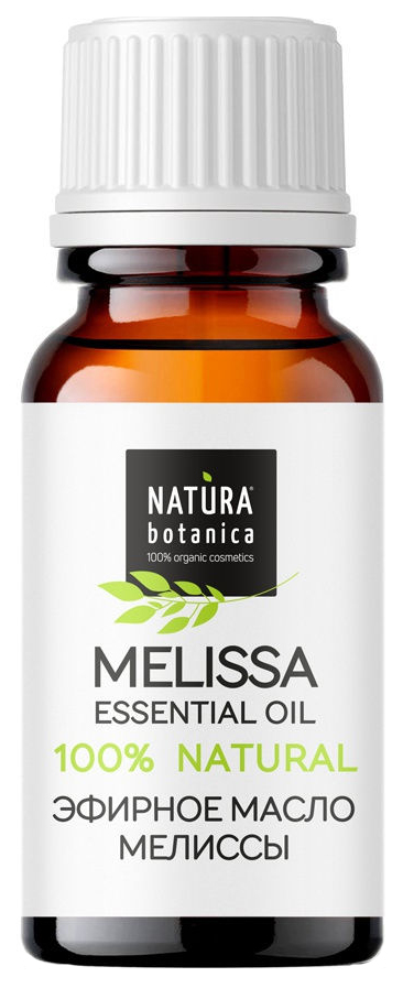 фото Эфирное масло natura botanica melissa essential oil 10 мл