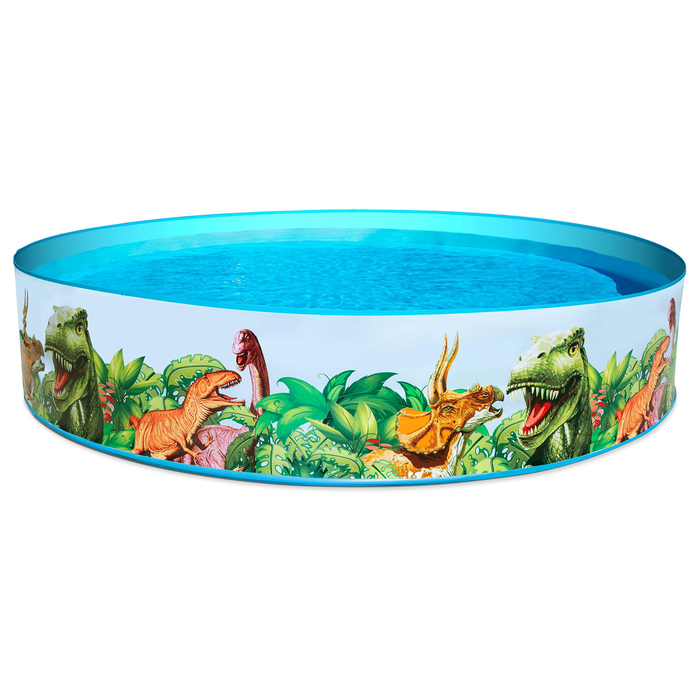 Бассейн Bestway надувной Dinosaur Fill'N Fun, 244 х 46 см, 55001