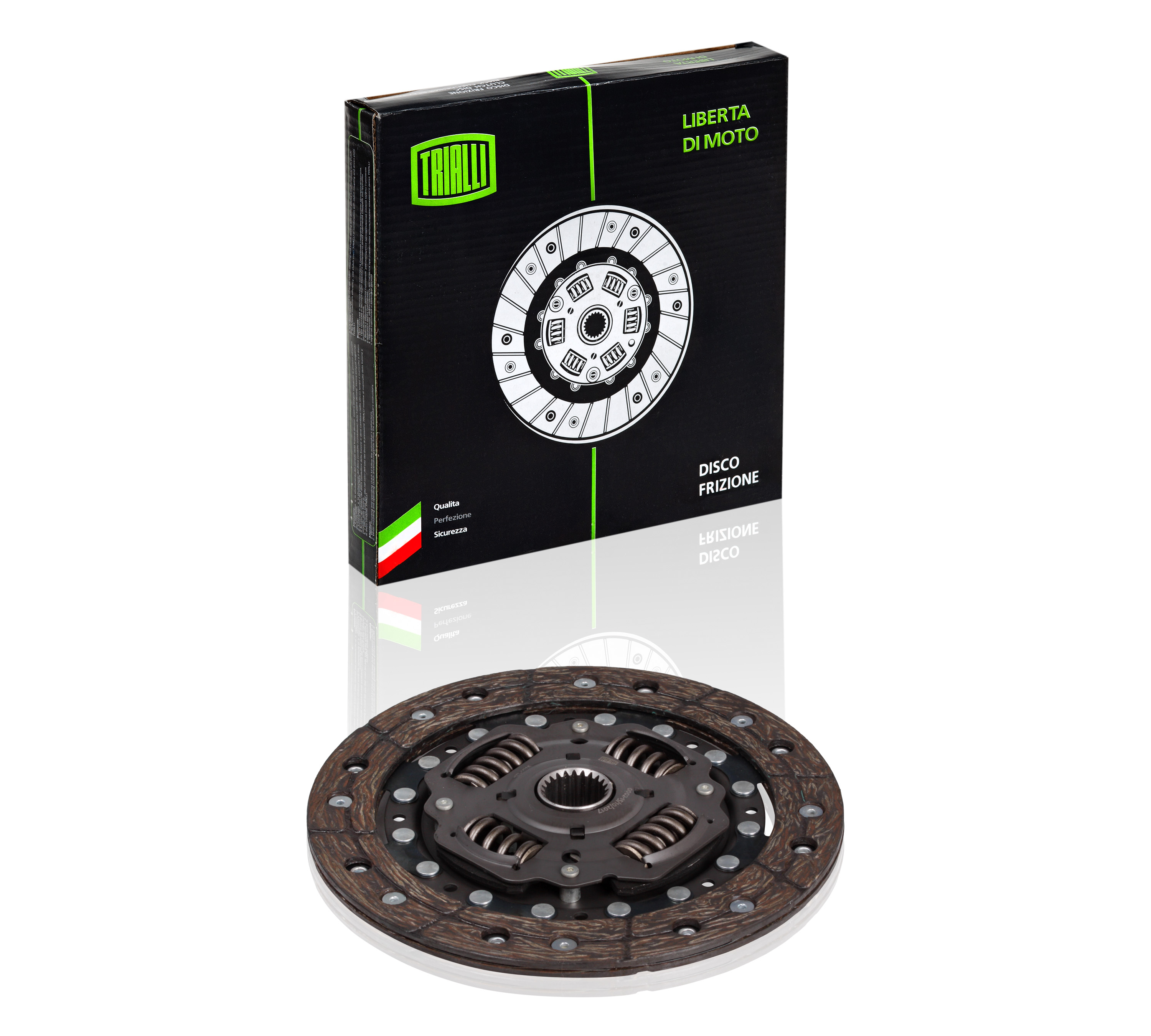 фото Диск сцепления trialli ведомый для ford mondeo (96-) 1.6i/1.8i fd 1015