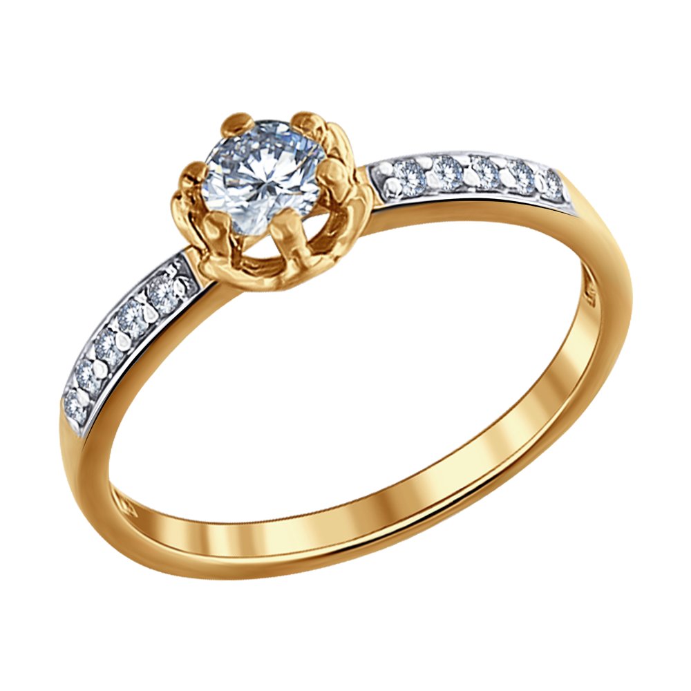 

Кольцо из серебра р. , SOKOLOV 93010396, фианит, 93010396