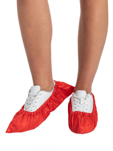 фото Бахилы для обуви rinidi многоразовые взрослые red