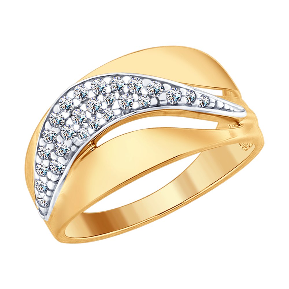 

Кольцо из серебра с фианитом р. 19 SOKOLOV 93010706, 93010706