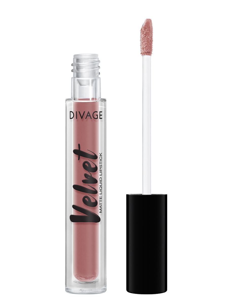 Губная Помада Divage Жидкая Матовая Liquid Matt Lipstick Velv NEW №15 new