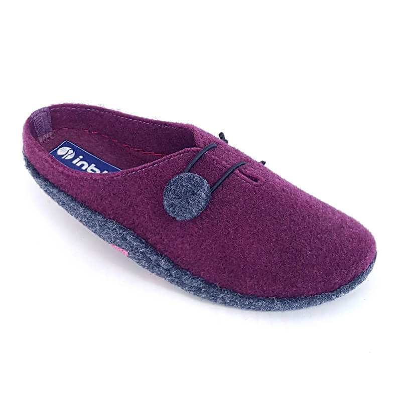 

Тапочки женские Inblu P2-3X фиолетовые 38 RU, Фиолетовый, P2-3X