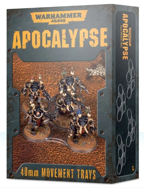

Warhammer 40K: Apocalypse 40mm Movement Trays