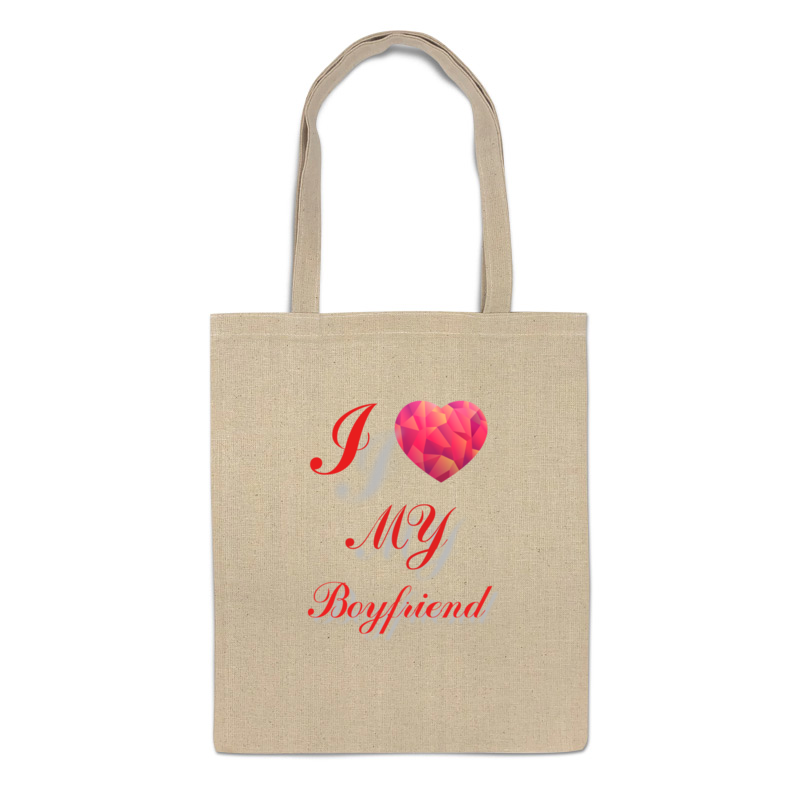 

Сумка-шоппер Printio I love my boyfriend, 1895141