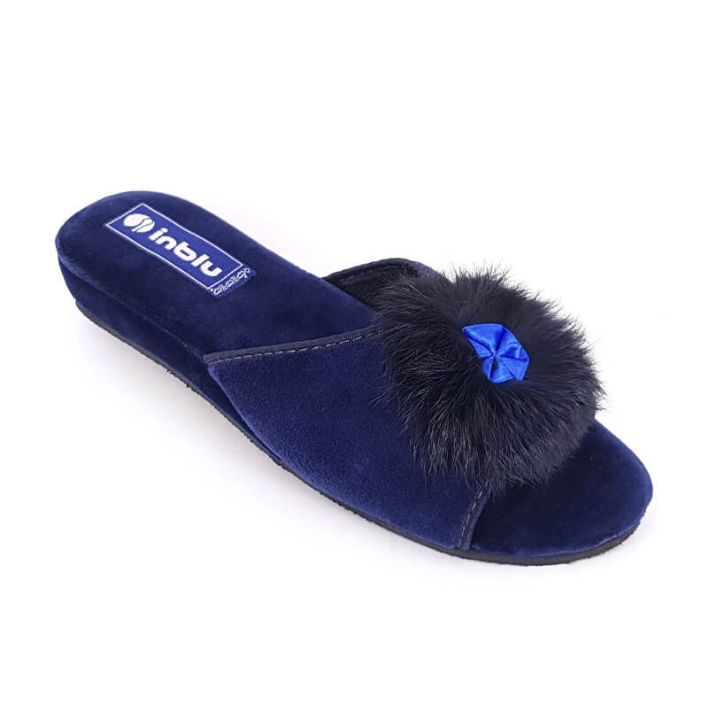 

Тапочки женские Inblu AP-9G синие 41 RU, AP-9G