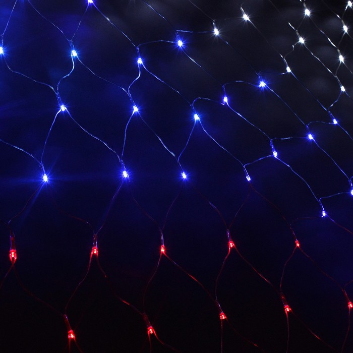 

Гирлянда "Сеть", 1.6 х 1.6 м, LED-144-220V, свечение "Флаг России" HTI