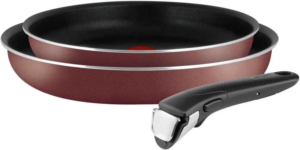 

Набор сковород TEFAL Ingenio Red 04175820, 3 предмета, Красный
