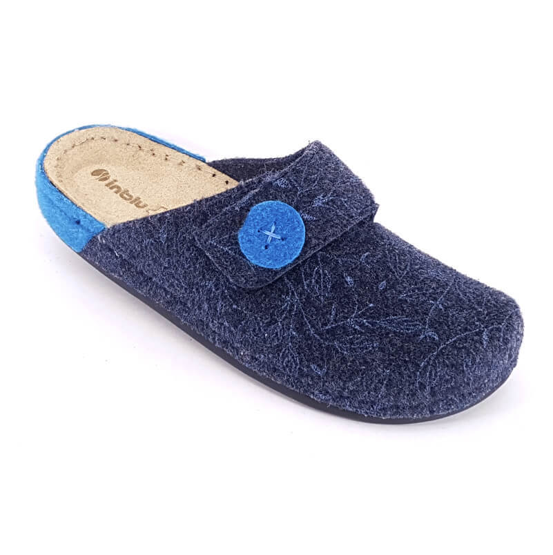 

Тапочки женские Inblu DH-5X синие 38 RU, DH-5X