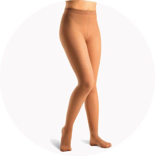 Колготки женские 2 класс компрессии 2 рост ИК-2р2к Интекс бежевый рM 2600₽