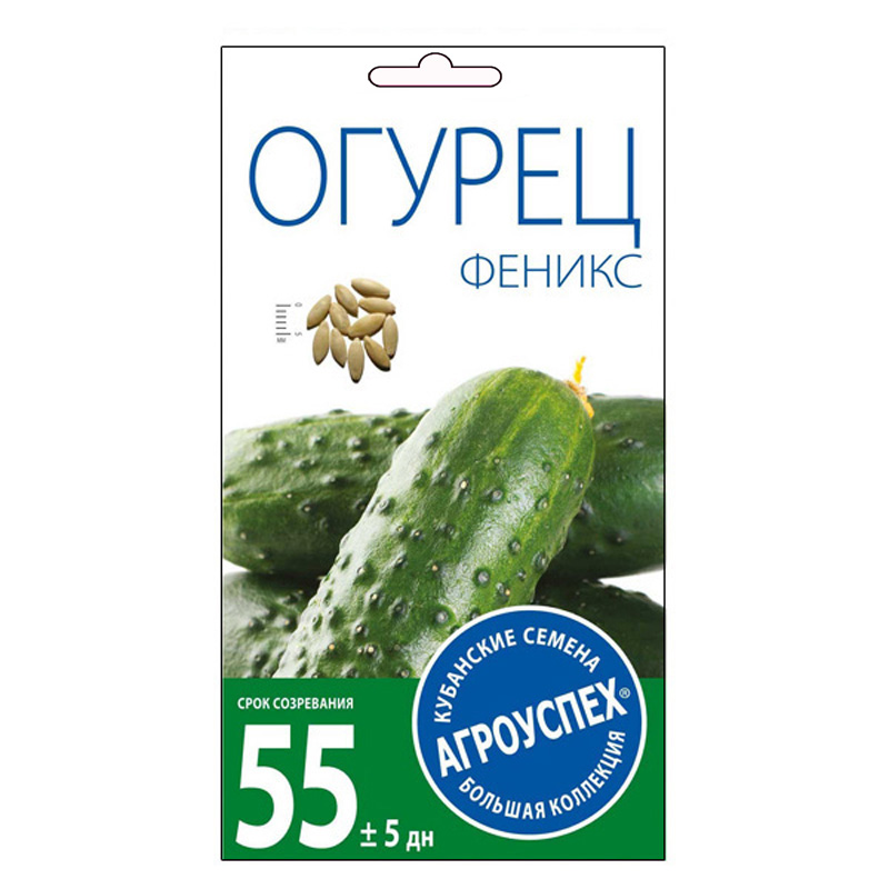 

Семена огурец Агроуспех Феникс поздний 17651 1 уп.
