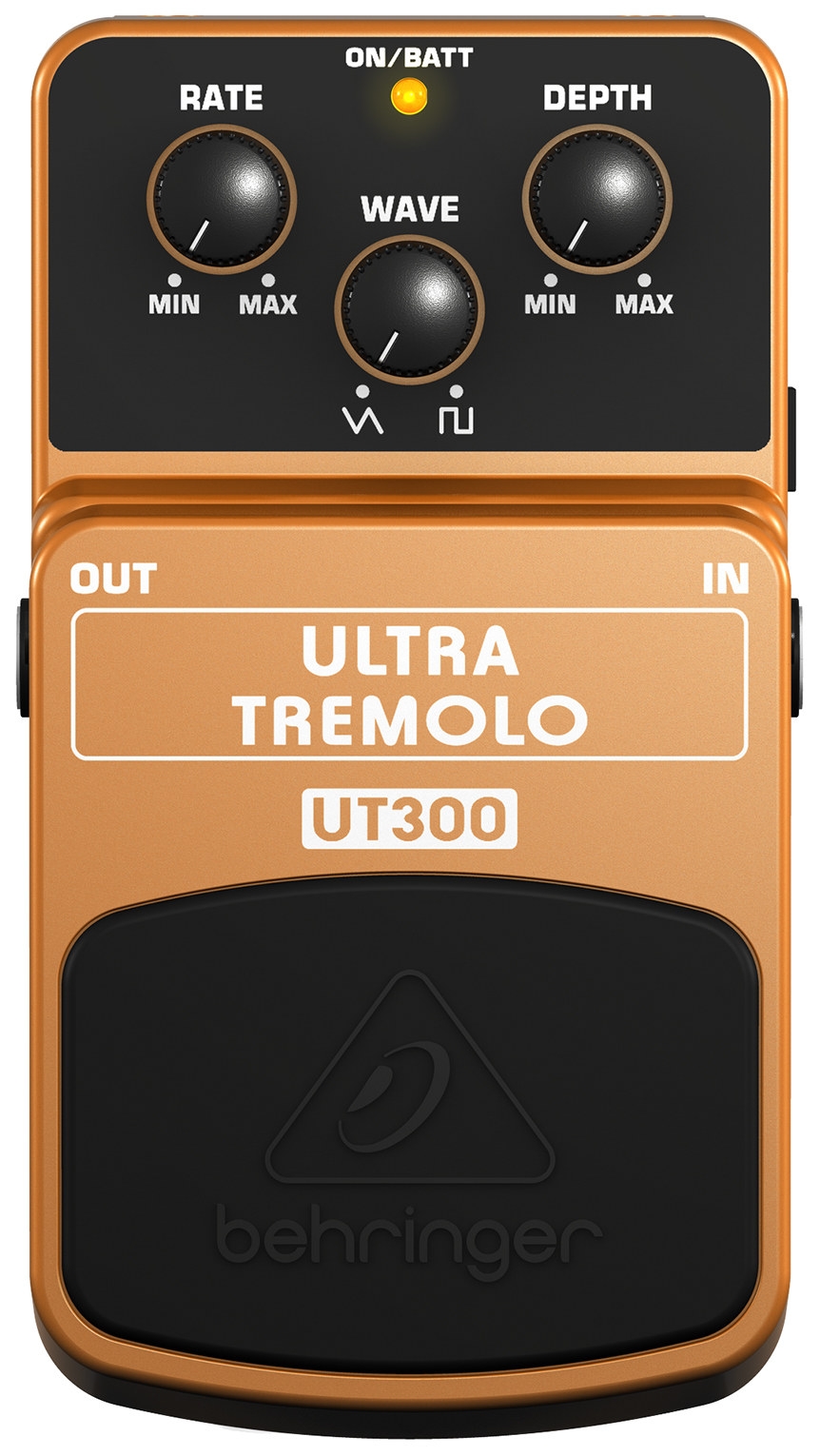 фото Педаль behringer ut300 ultra tremolo классического тремоло-эффекта