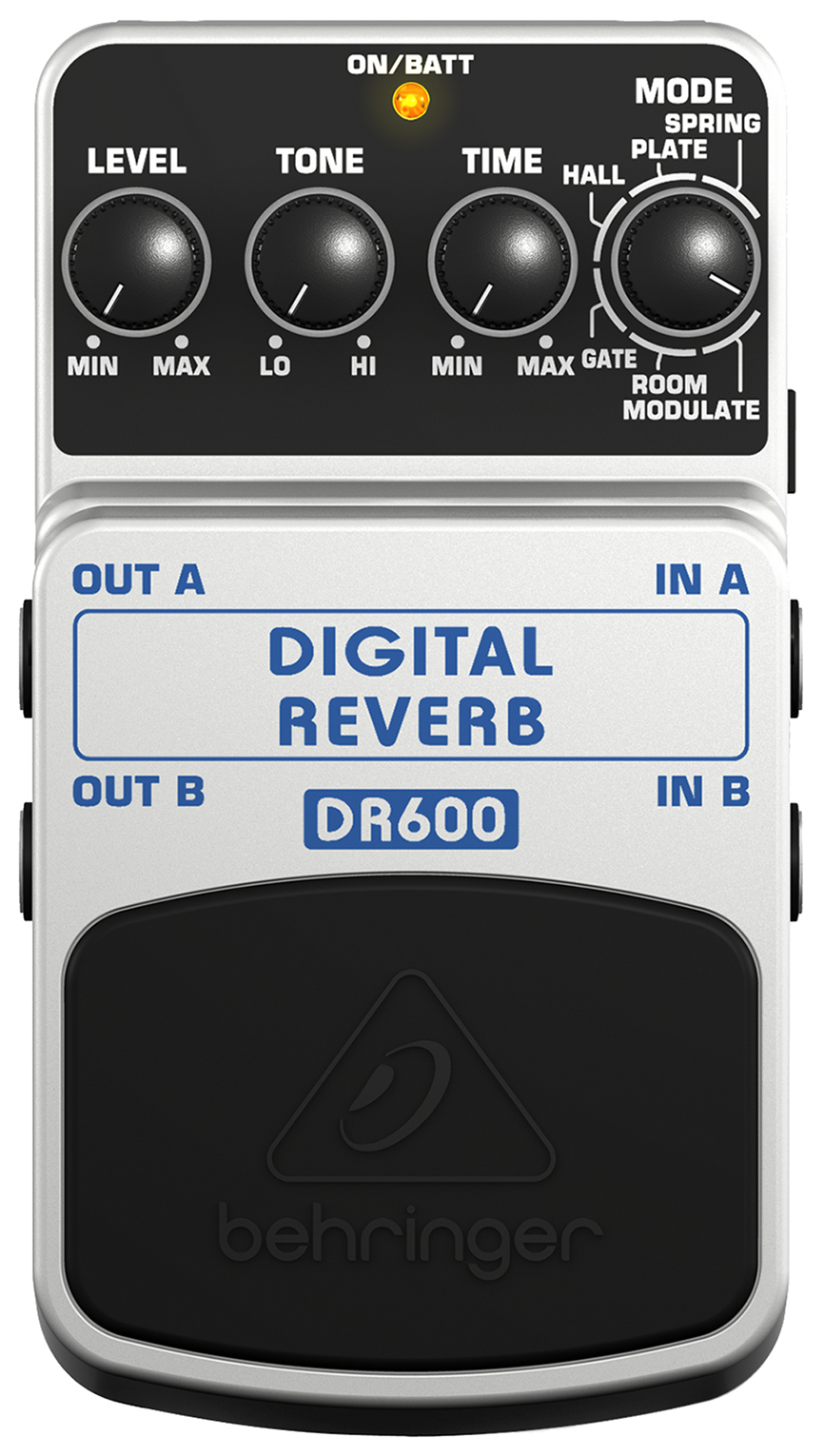 Педаль Behringer DR600 Digital Reverb