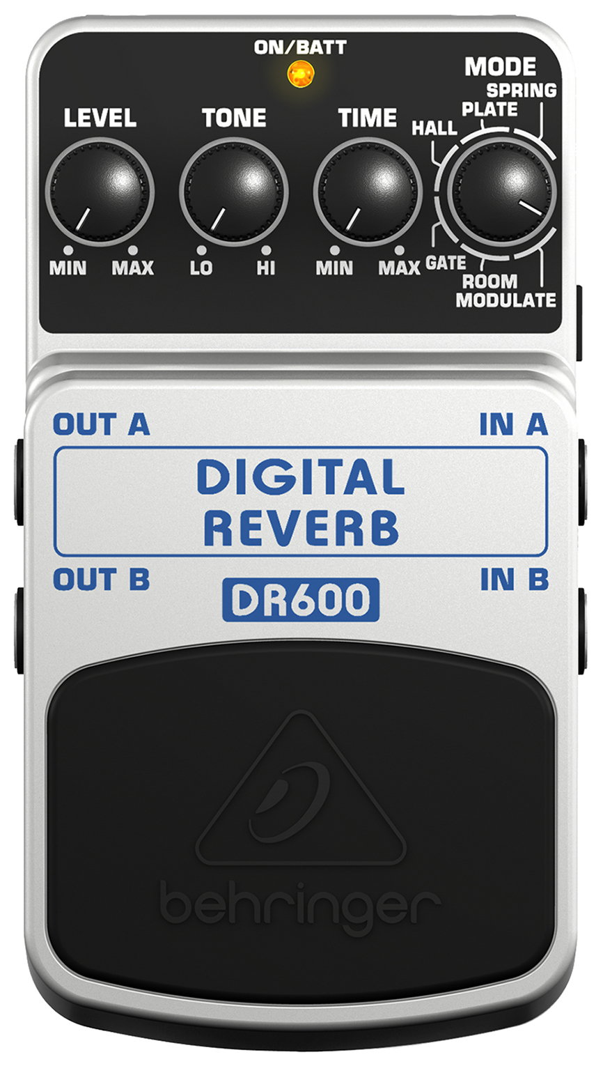 фото Педаль behringer dr600 digital reverb