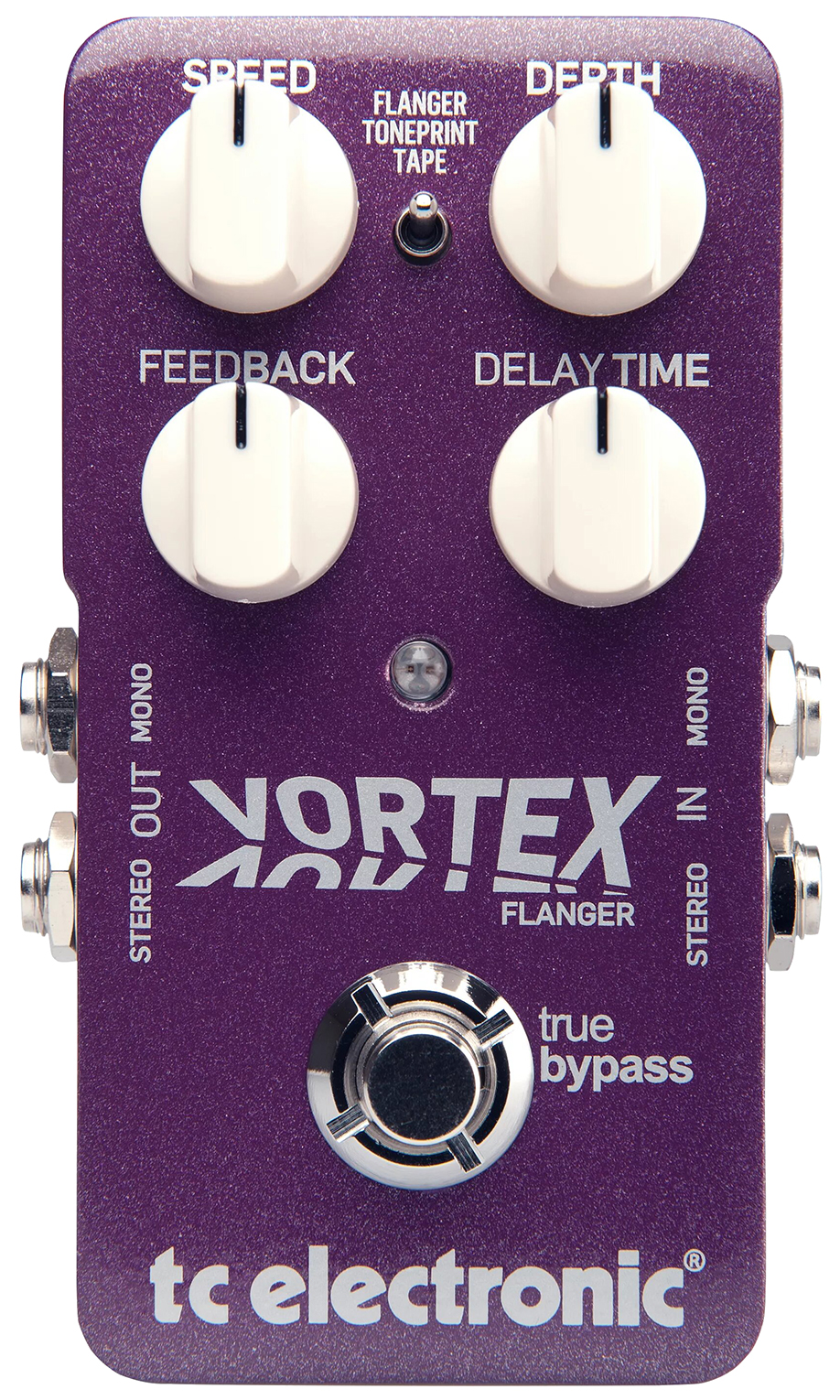 фото Педаль эффектов tc electronic vortex flanger toneprint напольная