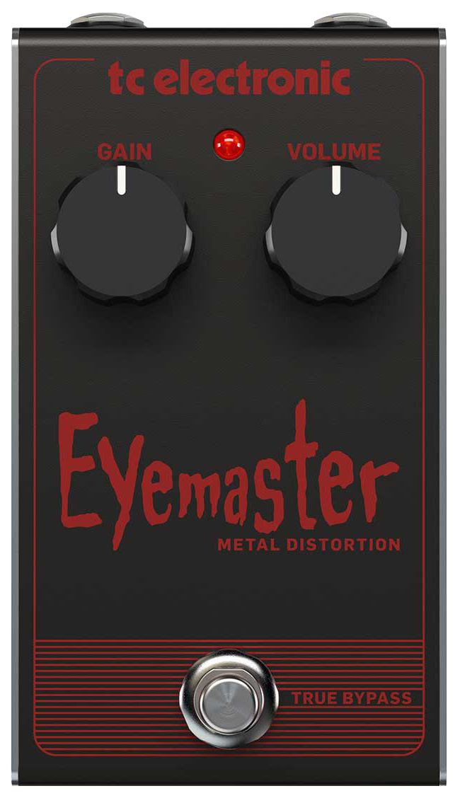 

Педаль эффектов TC electronic EYE MASTER METAL DISTORTION, Черный, EYE MASTER METAL DISTORTION