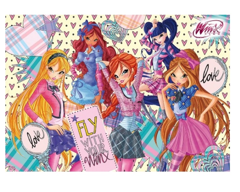 

Пазл Winx. Создай свой стиль 500 элементов