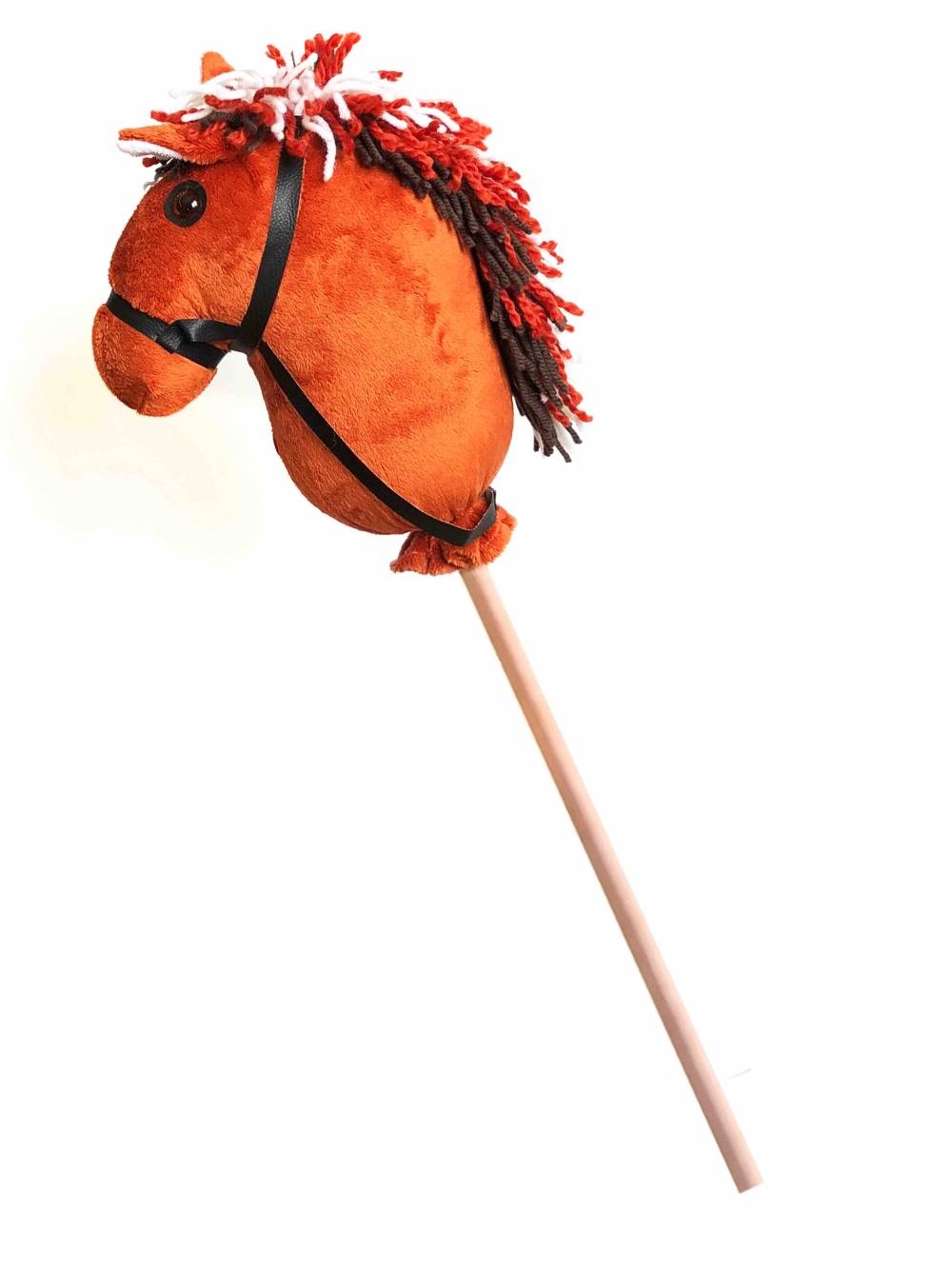 фото Мягкая игрушка лошадка на палке егорка тутси