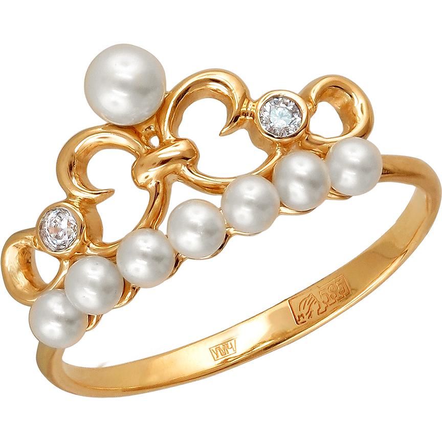 

Кольцо женское Эстет 01К3111966-1 р.18.5, 01К3111966-1