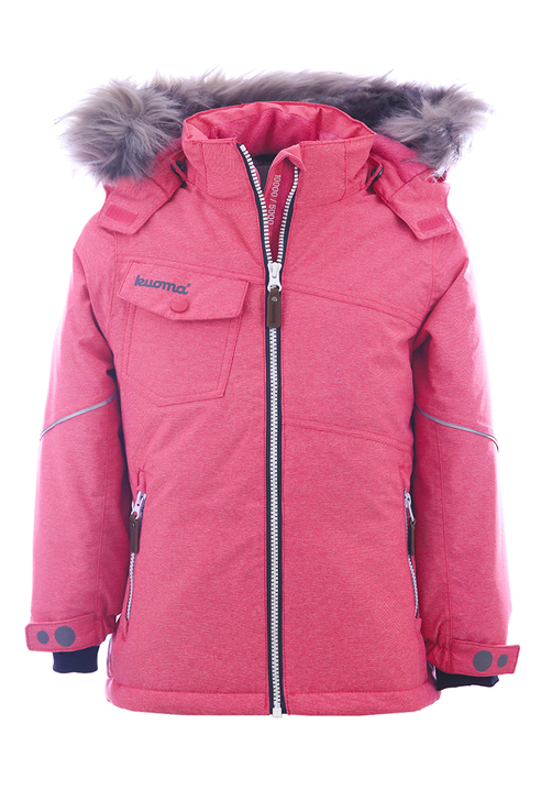 фото Куртка для девочки kuoma, цв.розовый, р-р 92