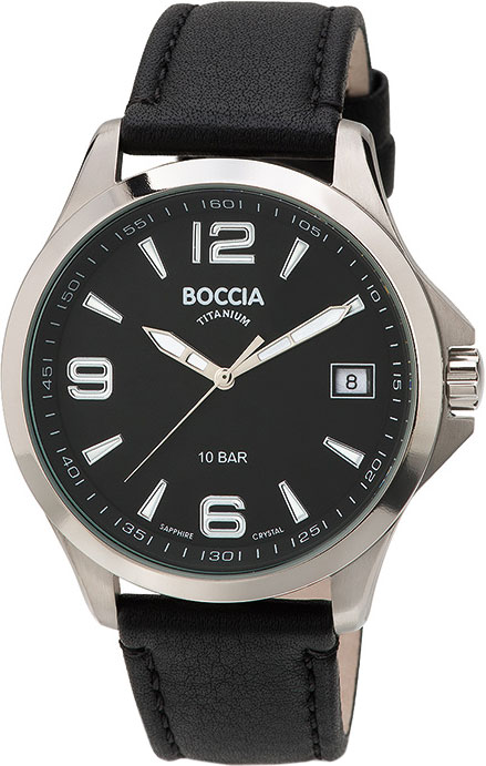 

Наручные часы кварцевые мужские Boccia Titanium 3591, 3591