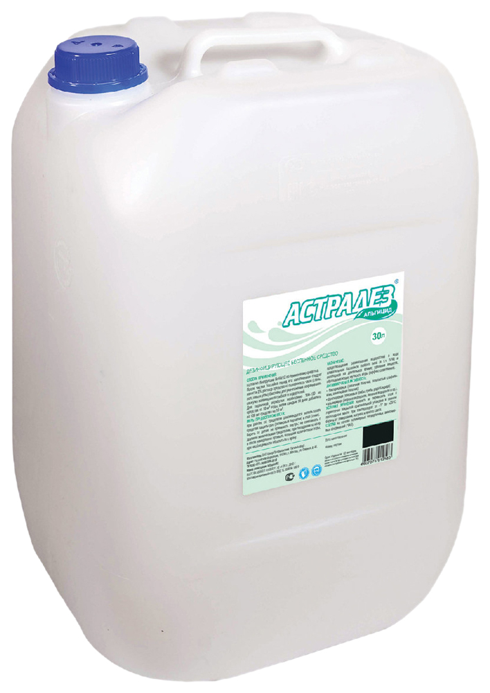 

Средство для бассейнов, против водорослей, 30 л, АСТРАДЕЗ АЛЬГИЦИД, пенное