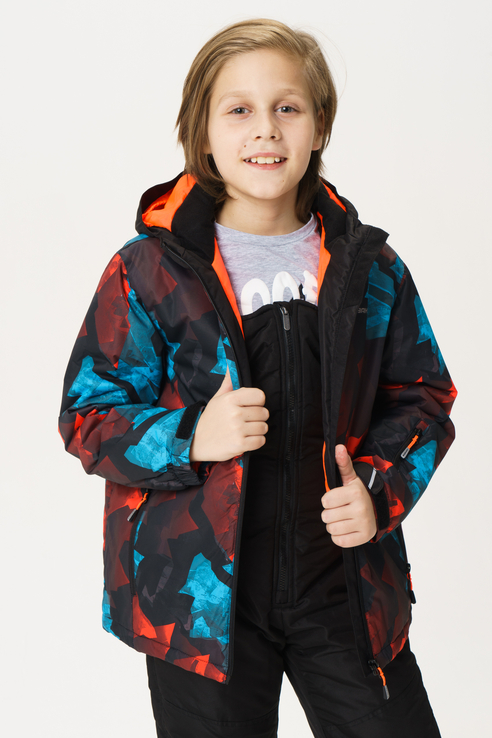 фото Куртка для мальчика icepeak, цв.оранжевый, р-р 128
