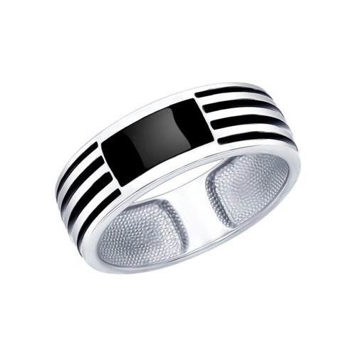 

Кольцо из серебра р. 20 SOKOLOV 94011867, эмаль, 94011867