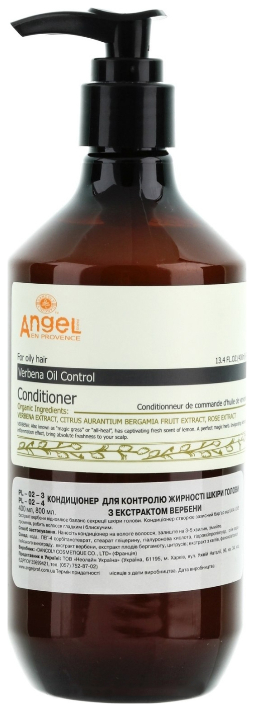 

Кондиционер Angel Professional для контроля жирности волос Provence, 400 мл